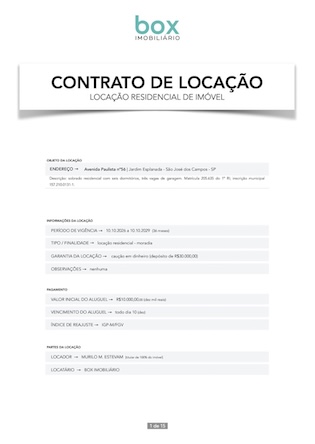 Capa - Locação